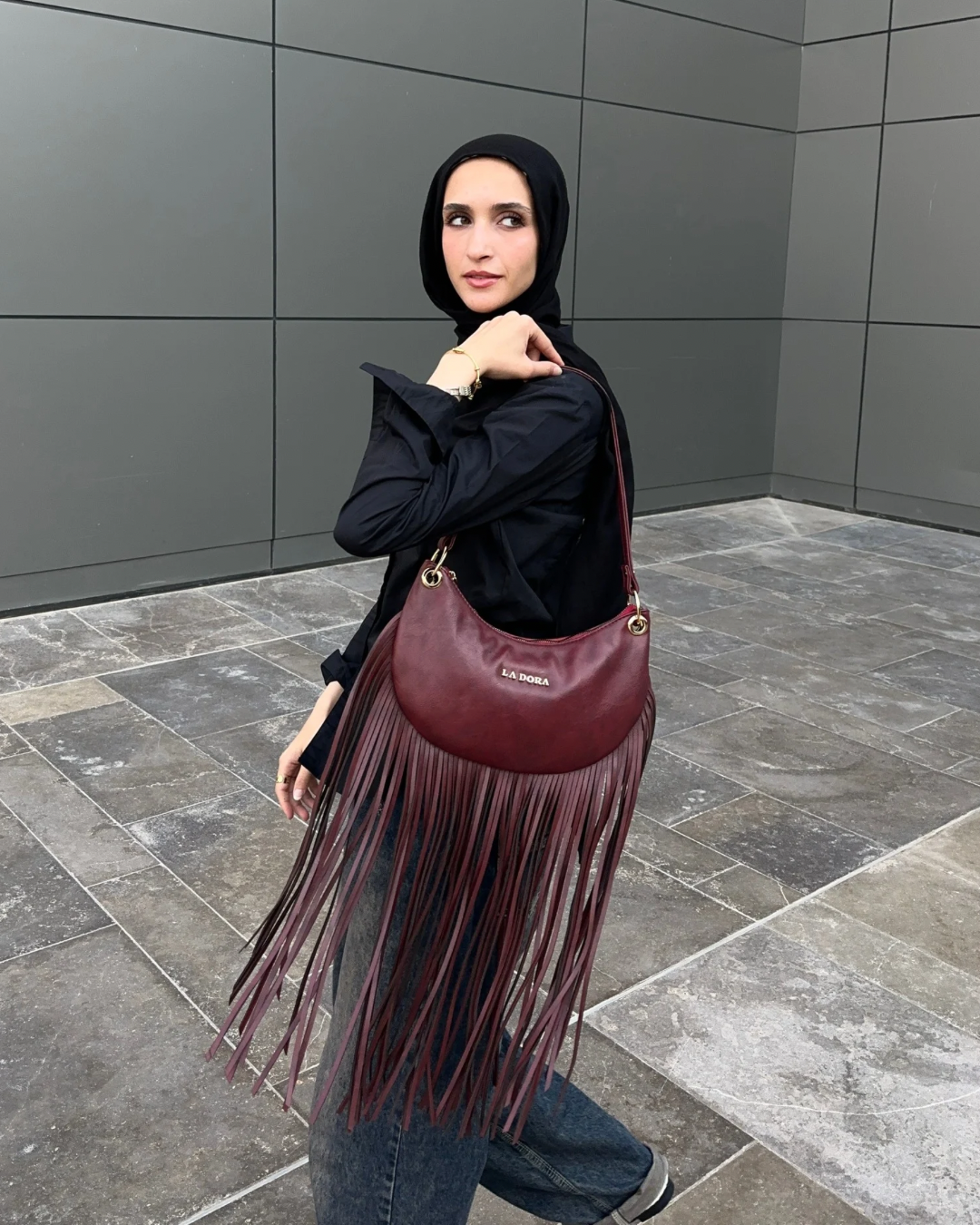 Wild Grace Bag - Burgundy