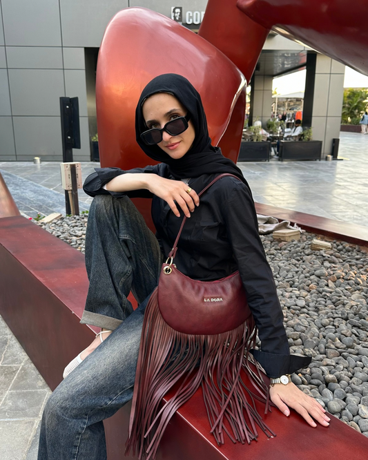 Wild Grace Bag - Burgundy