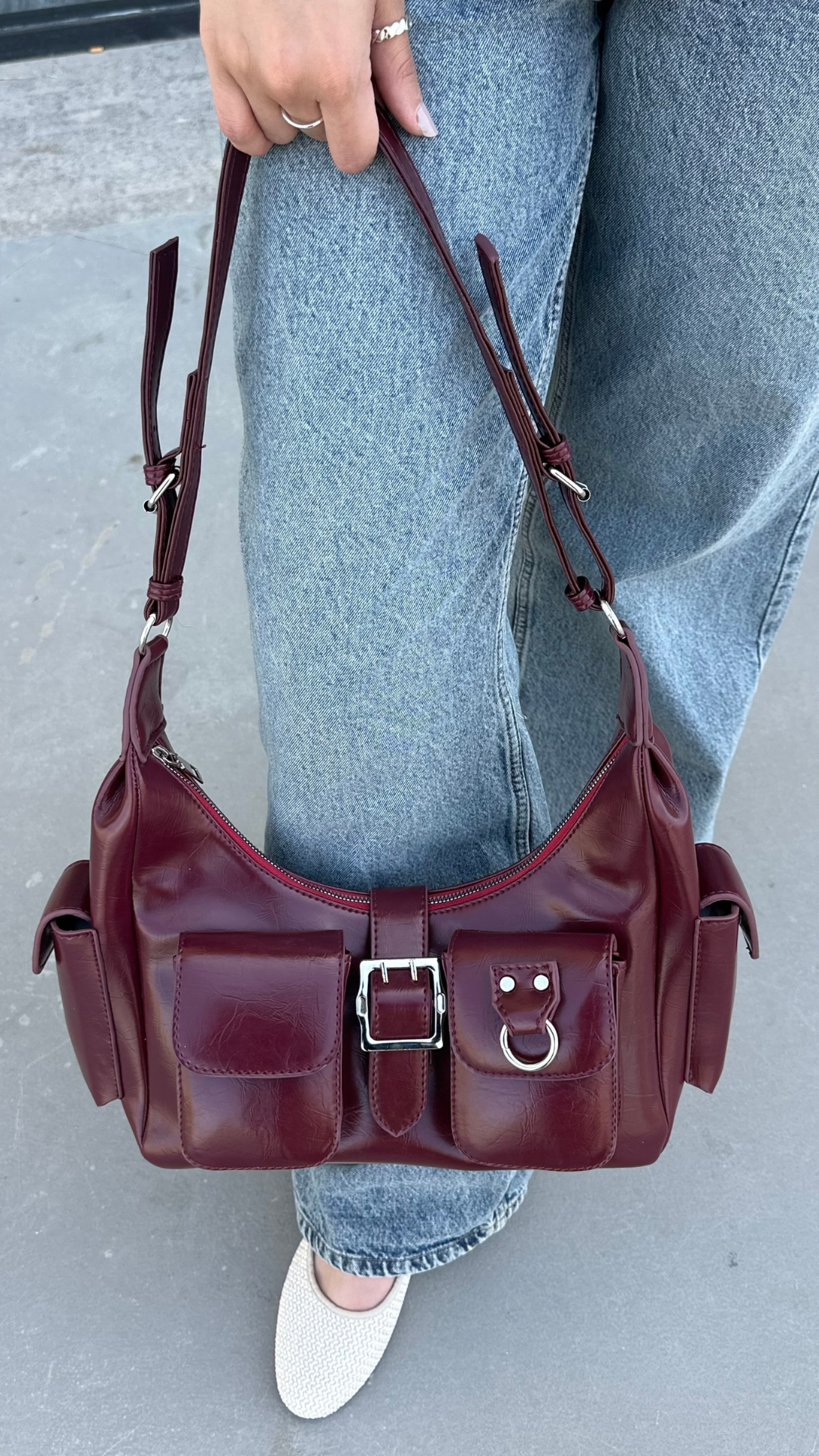 The Nova Bag - Burgundy