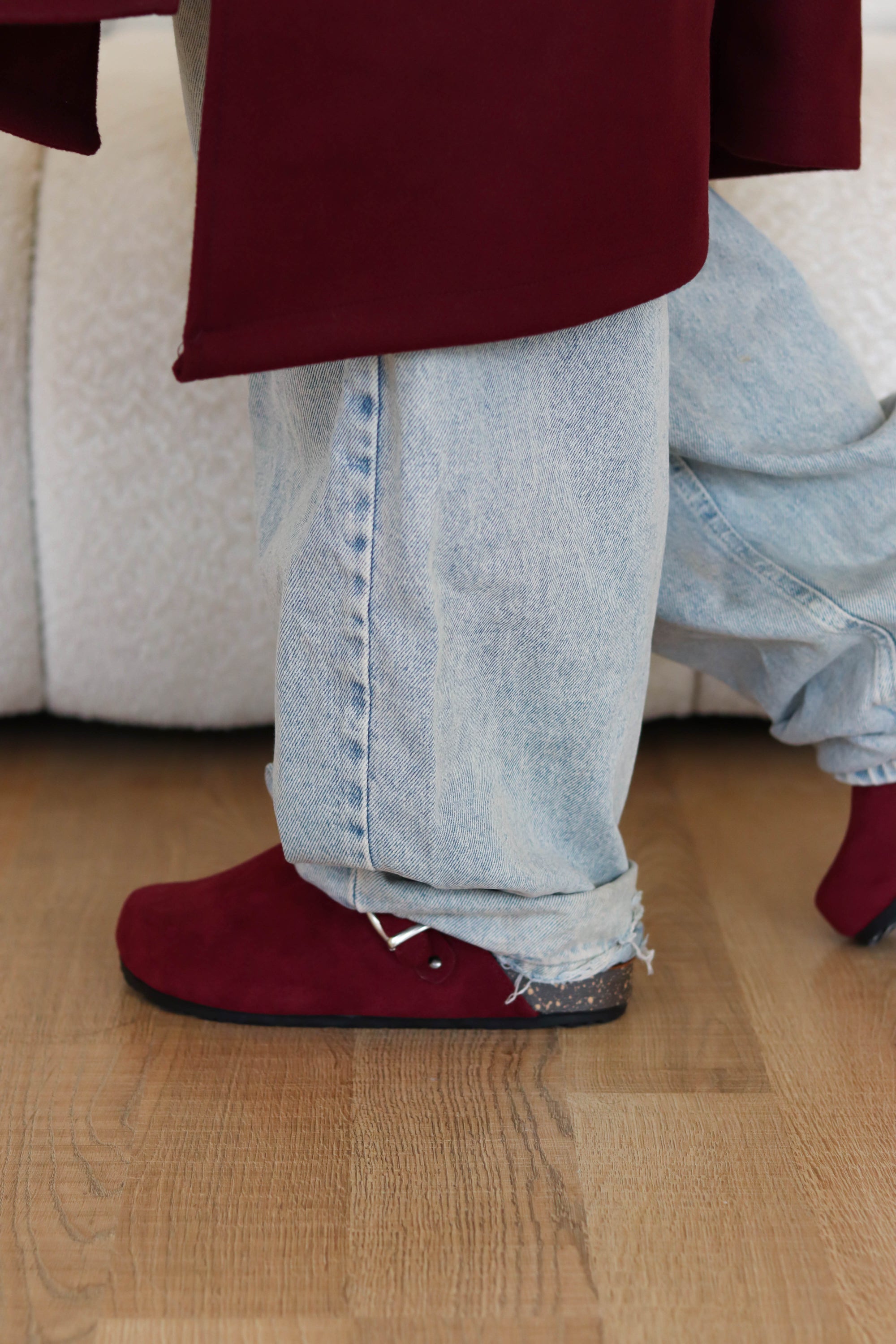 Milo Clogs - Burgundy