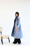 Everyday denim coat - light shade