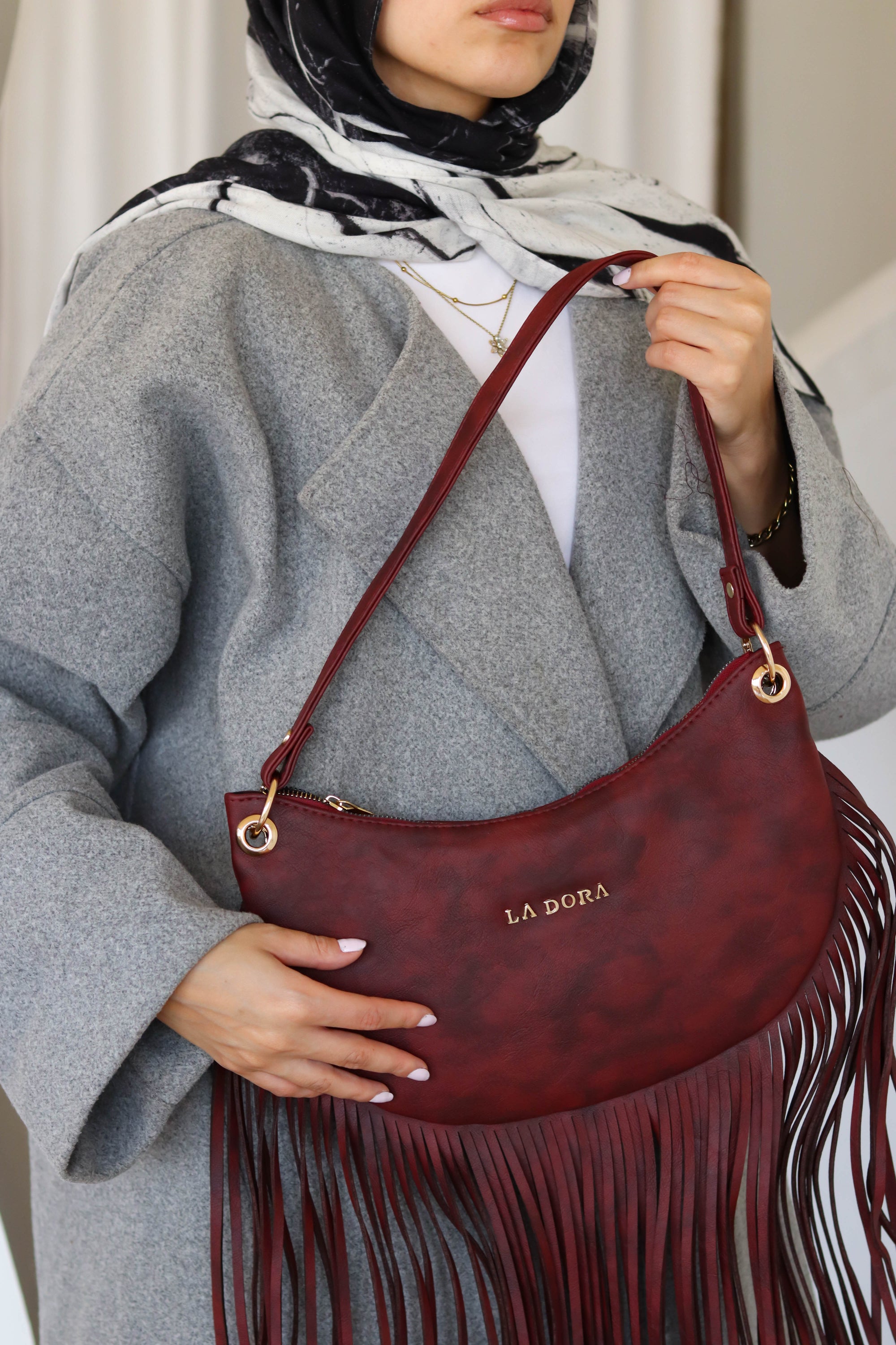 Wild Grace Bag - Burgundy