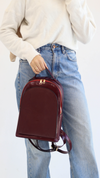 Caromat backpack - burgundy