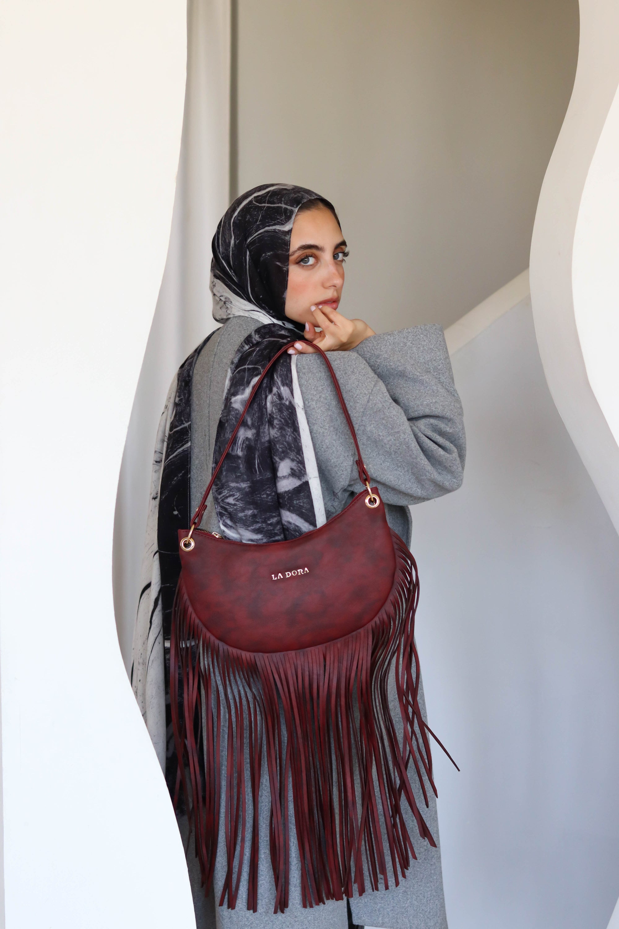 Wild Grace Bag - Burgundy