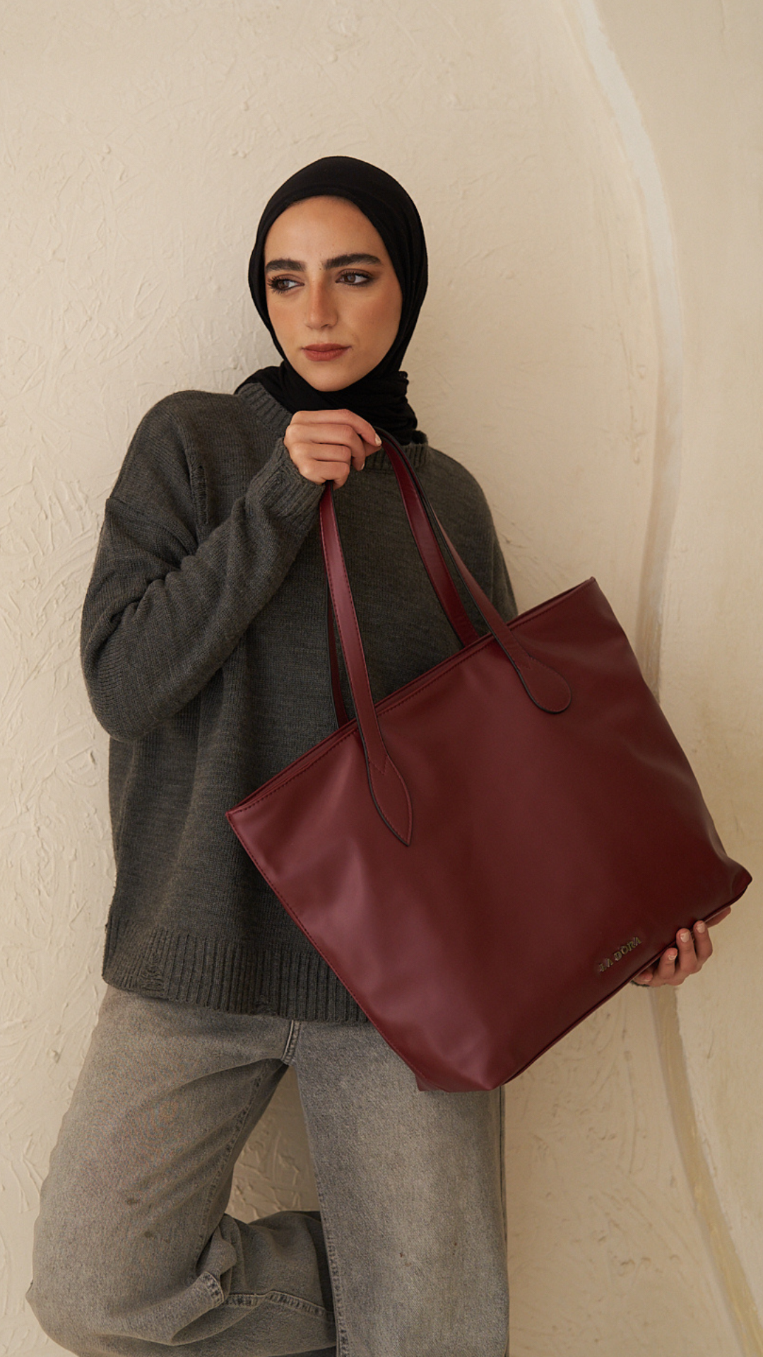 She means Business - Burgundy