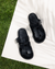 Palm paradise slipper - black