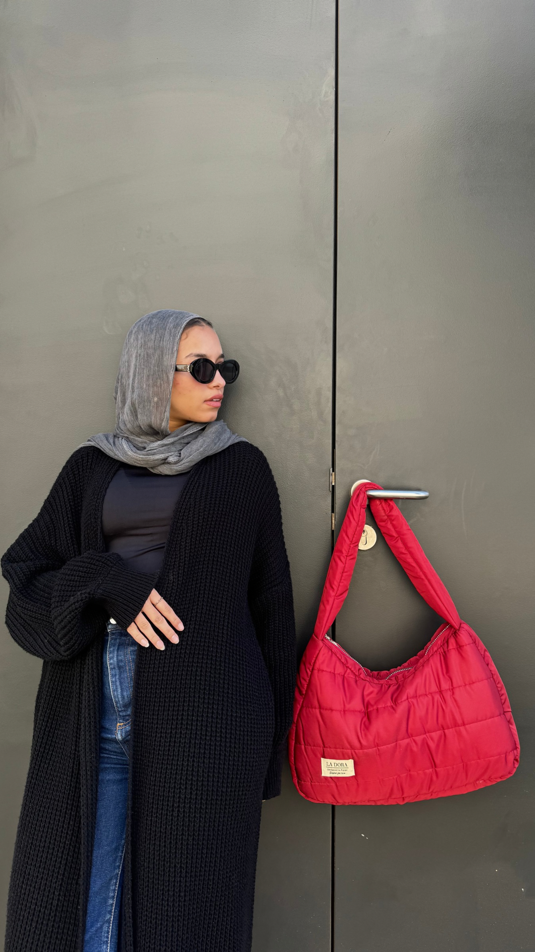 Carry on Bag - Cherry Red