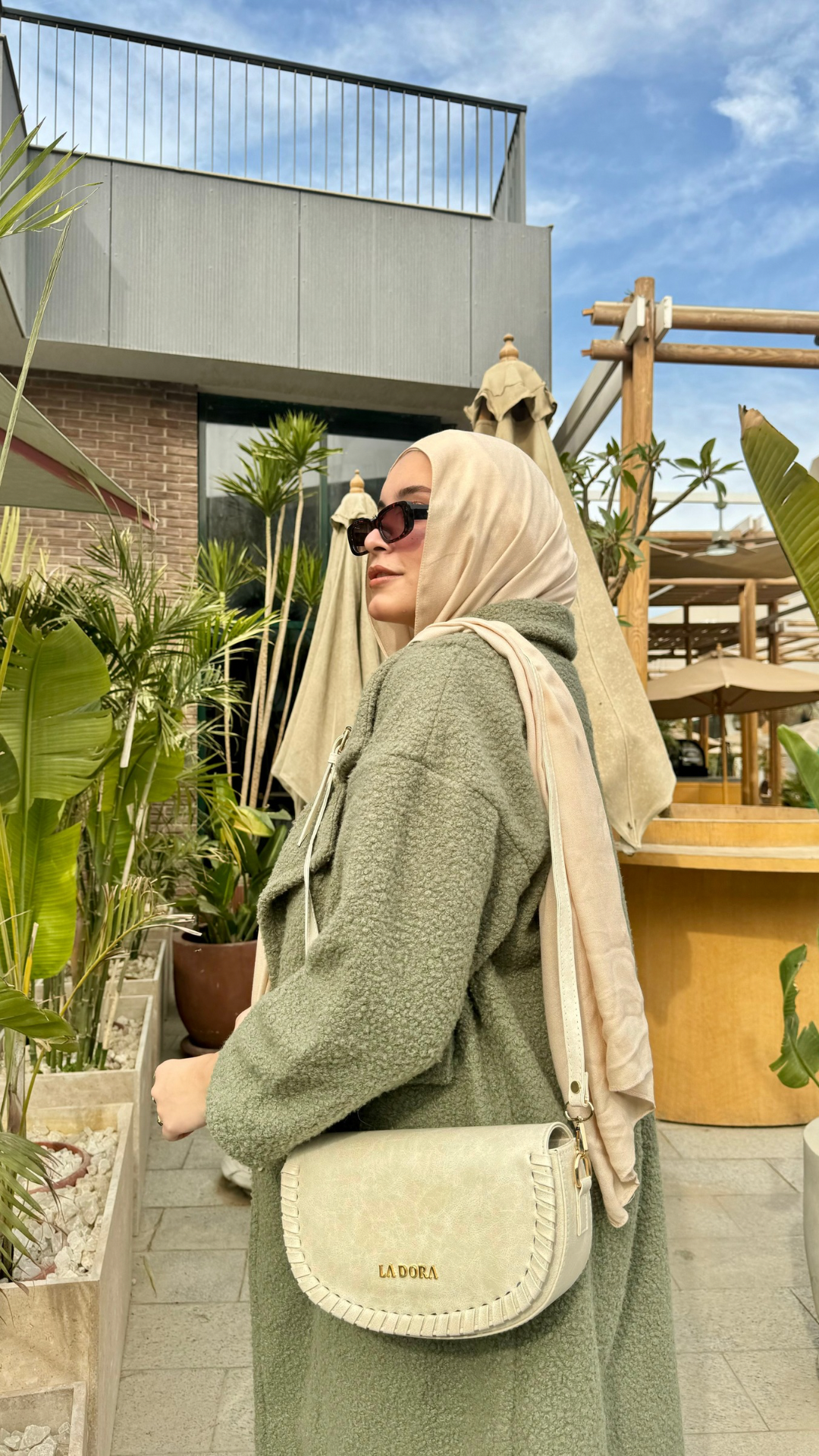 The braided beauty bag - beige