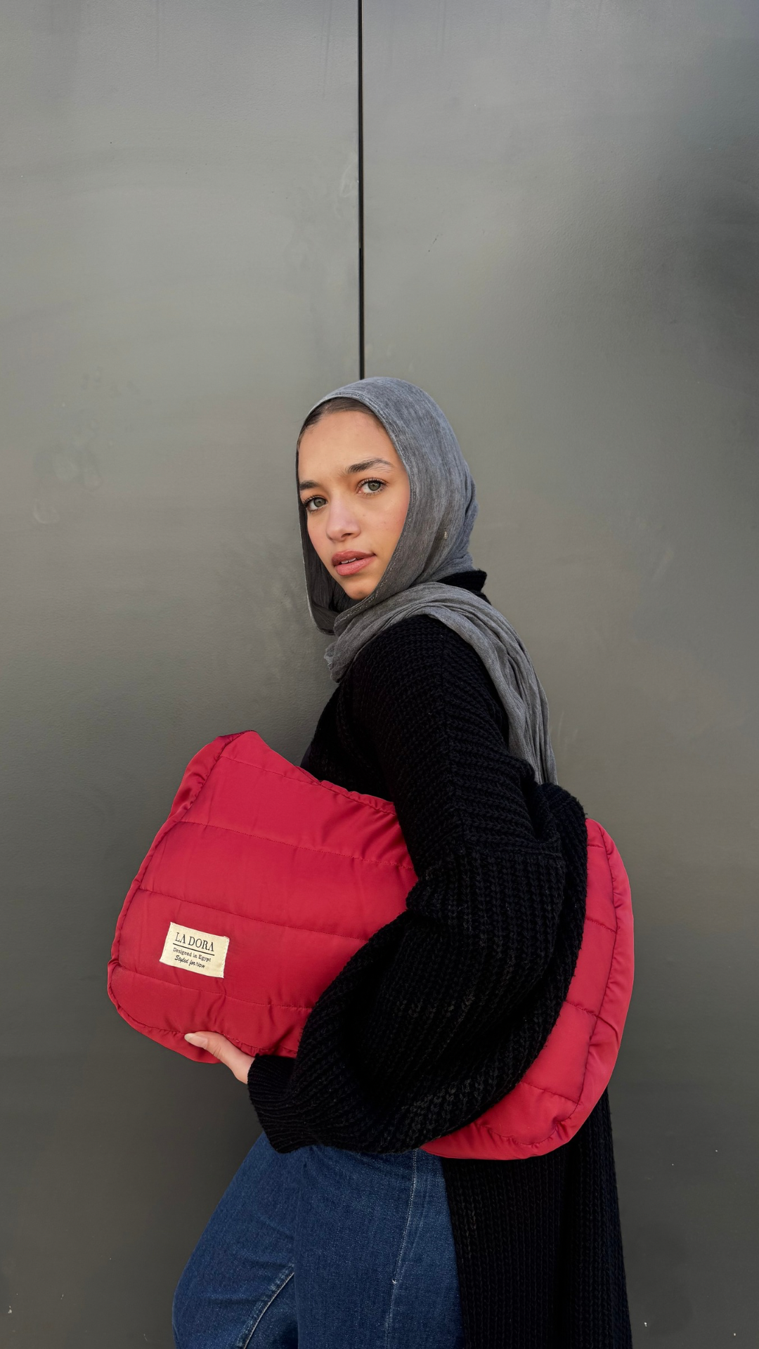 Carry on Bag - Cherry Red