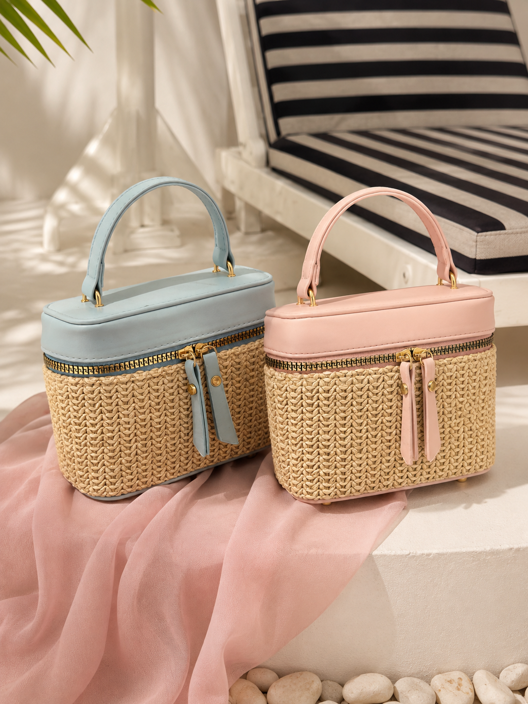 Portofino Bag - Baby blue