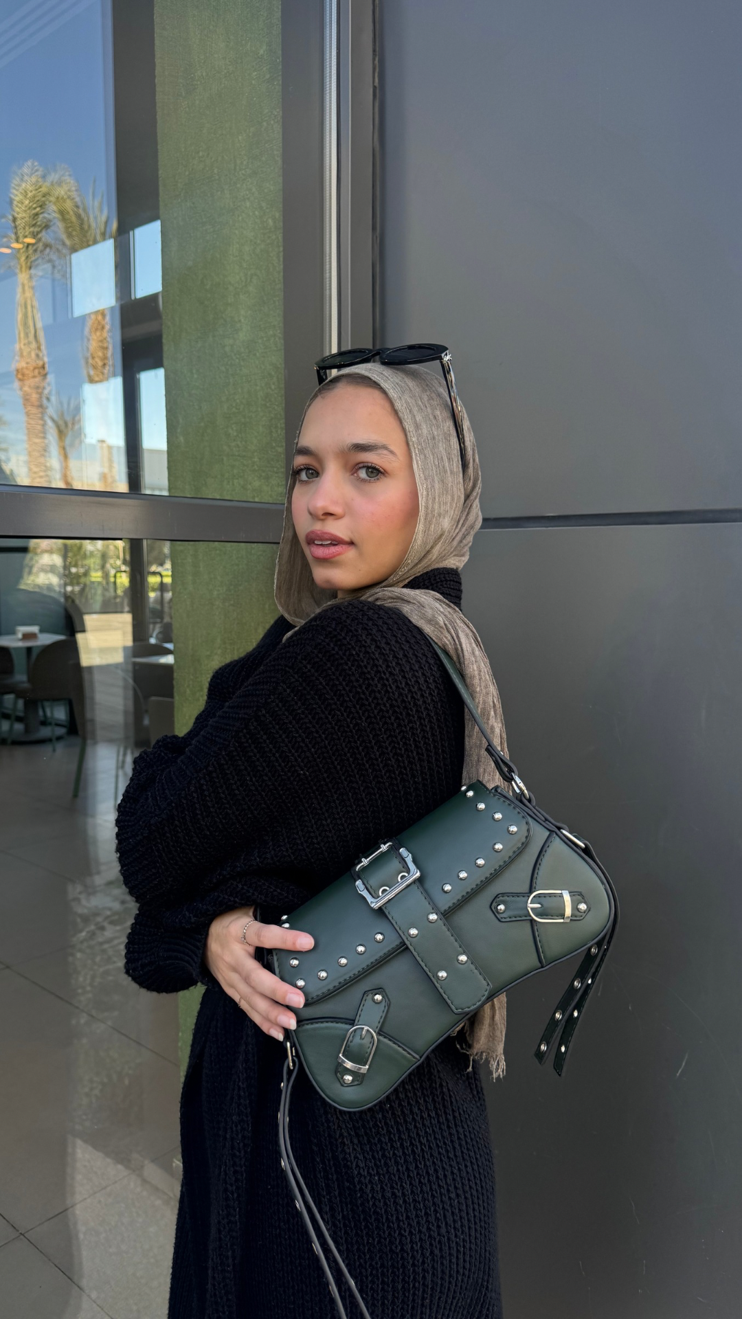 Rebel bloom - olive