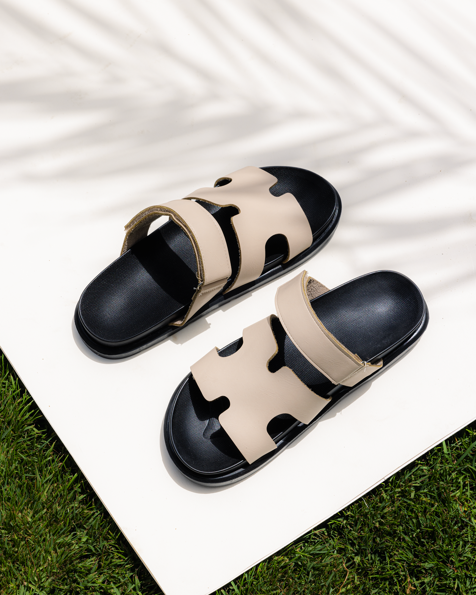 Palm paradise slipper - beige