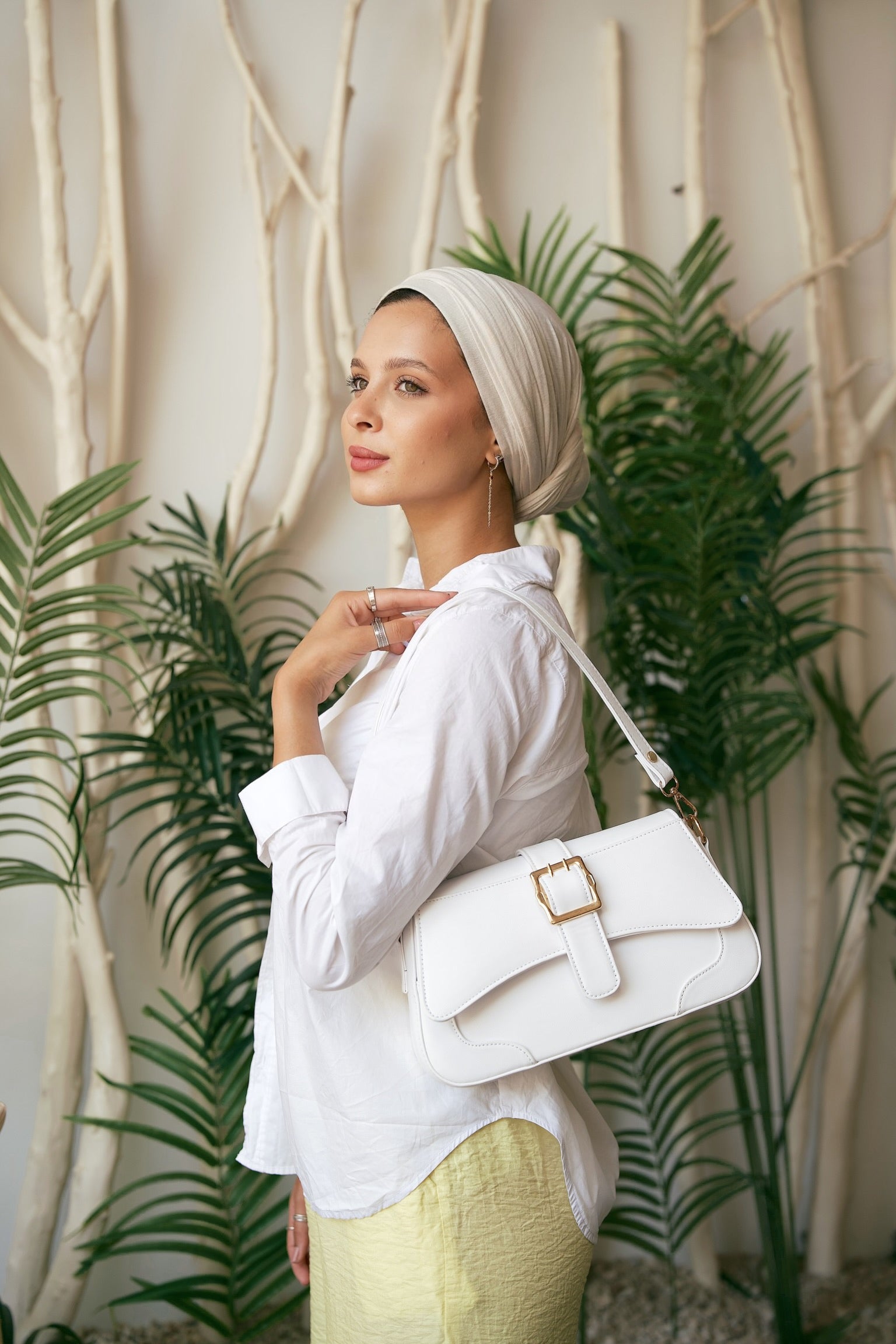 The Wanderlust Bag - White