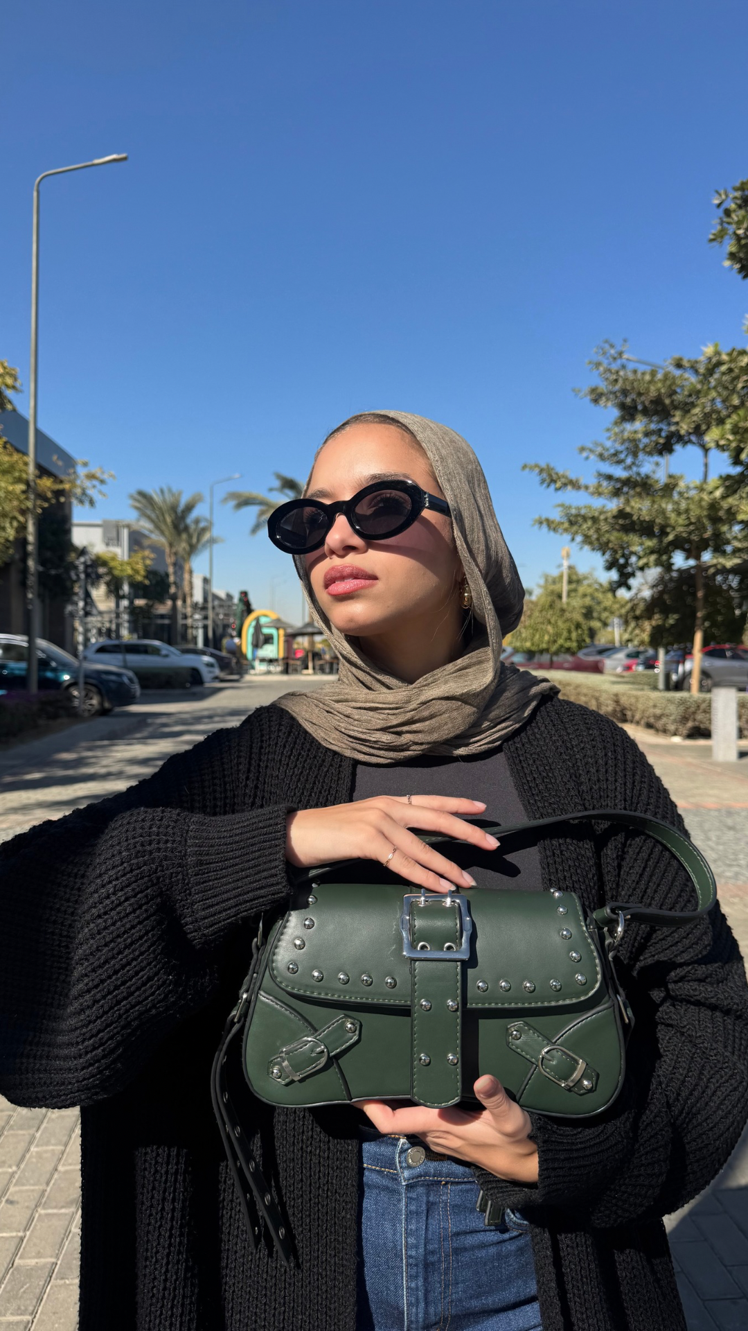 Rebel bloom - olive