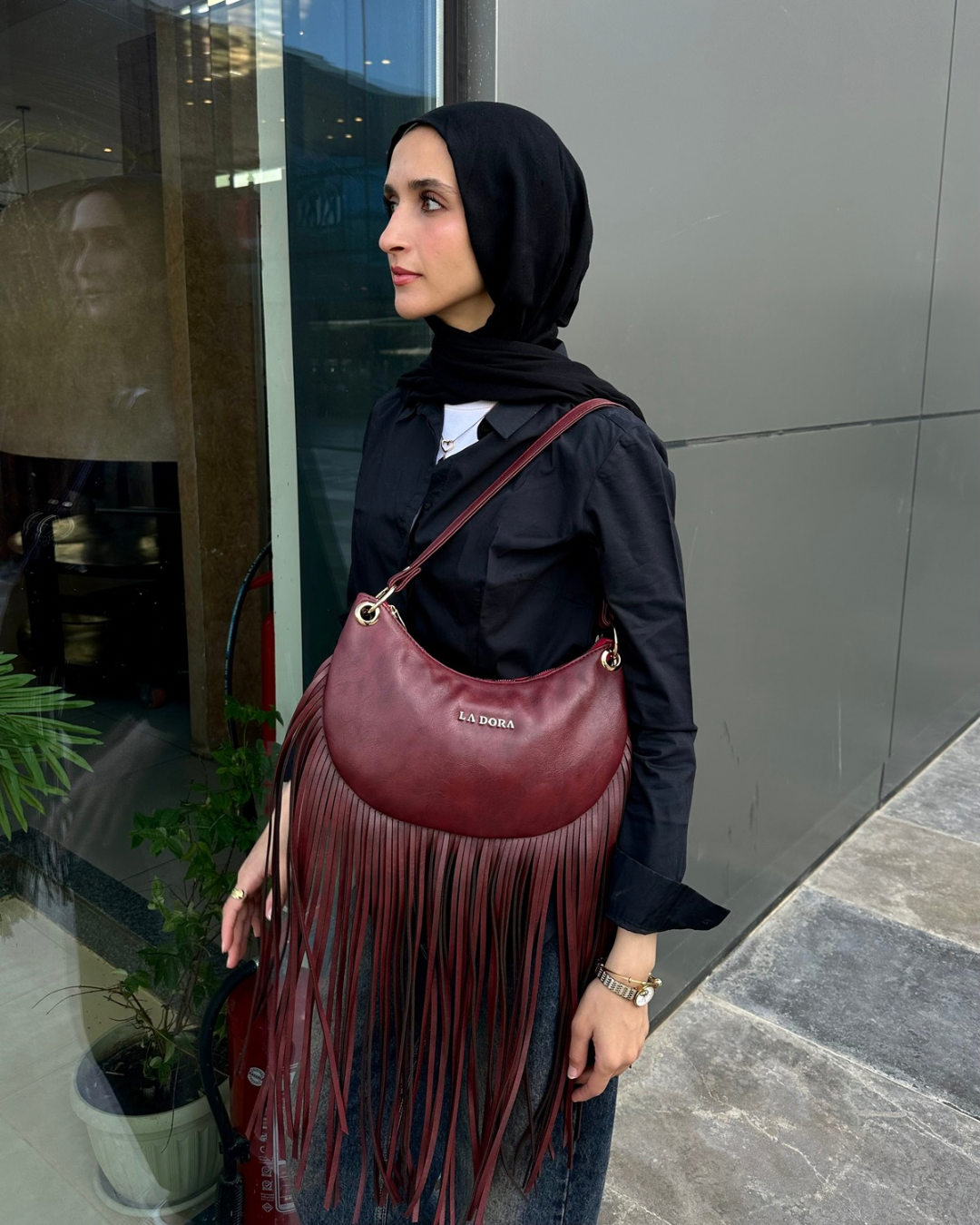 Wild Grace Bag - Burgundy