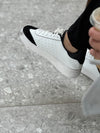 Street Chic Sneakers - White x Black