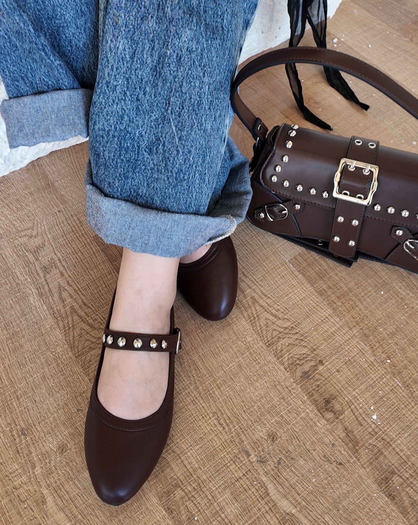 Soft Rebel Ballerina - brown