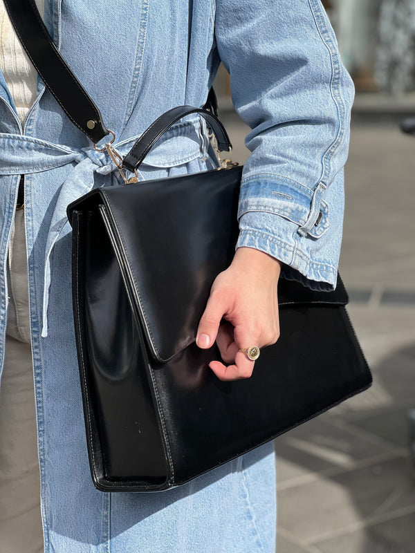 The Business Bag - Black - LA DORA