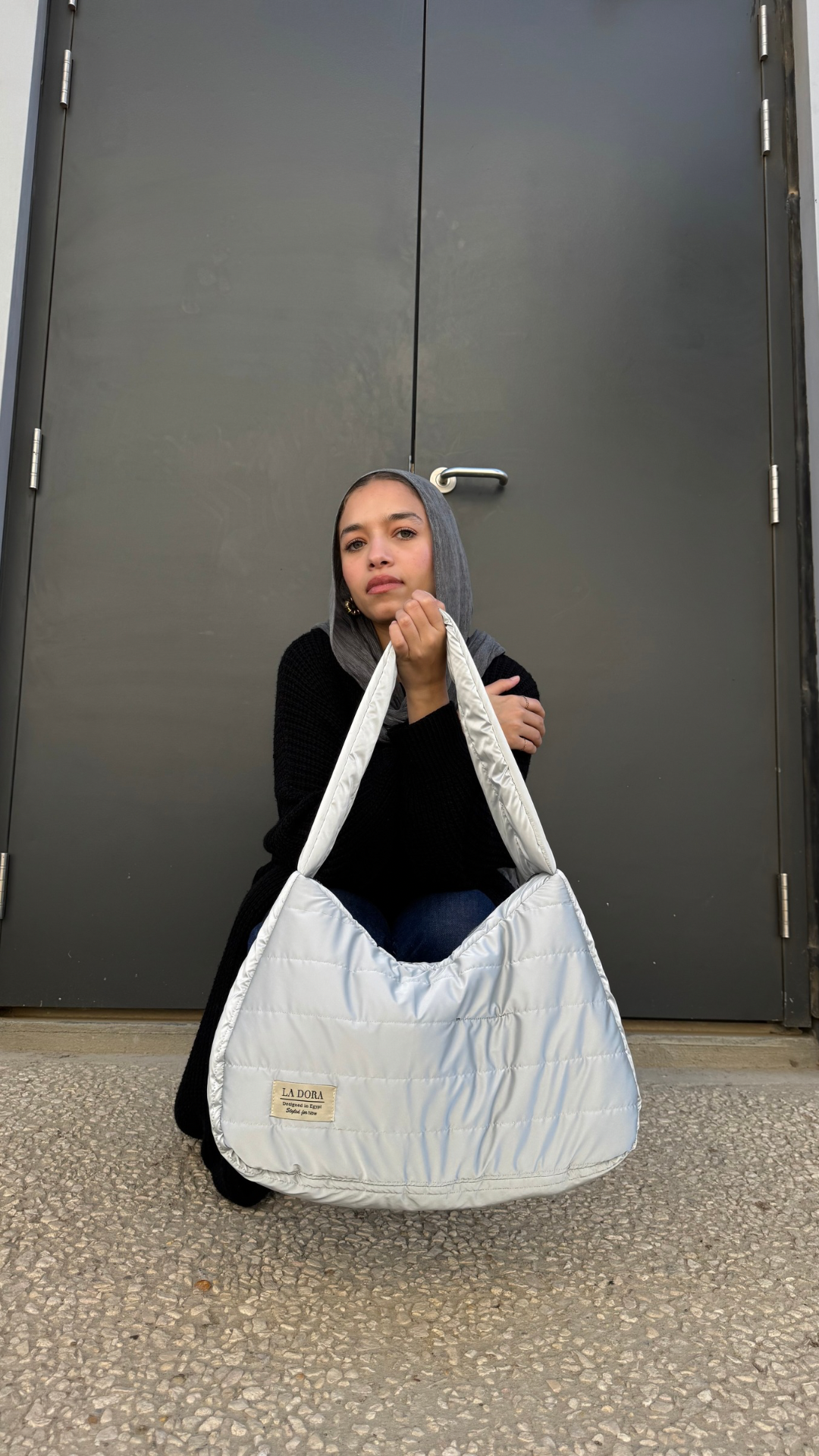 Carry on Bag - light grey