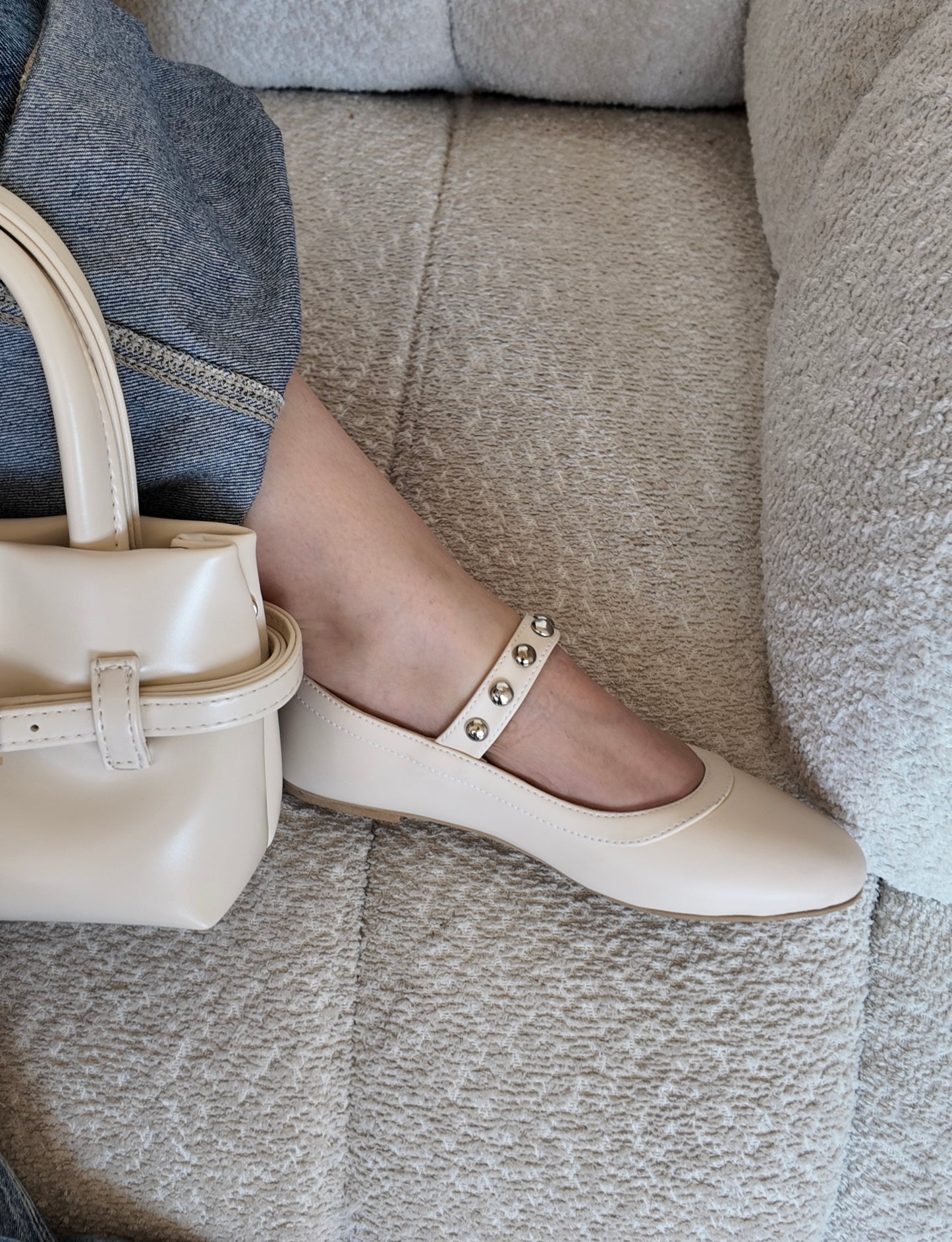 Soft Rebel Ballerina - beige