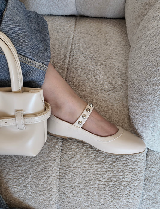 Soft Rebel Ballerina - beige
