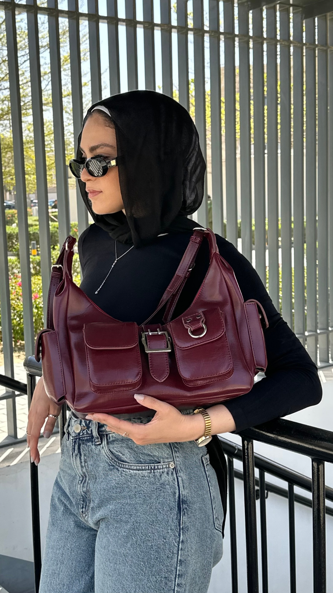 The Nova Bag - Burgundy