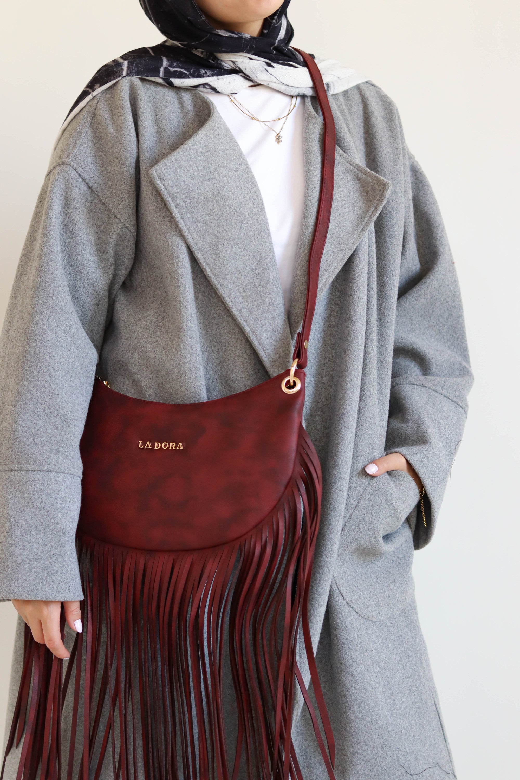 Wild Grace Bag - Burgundy