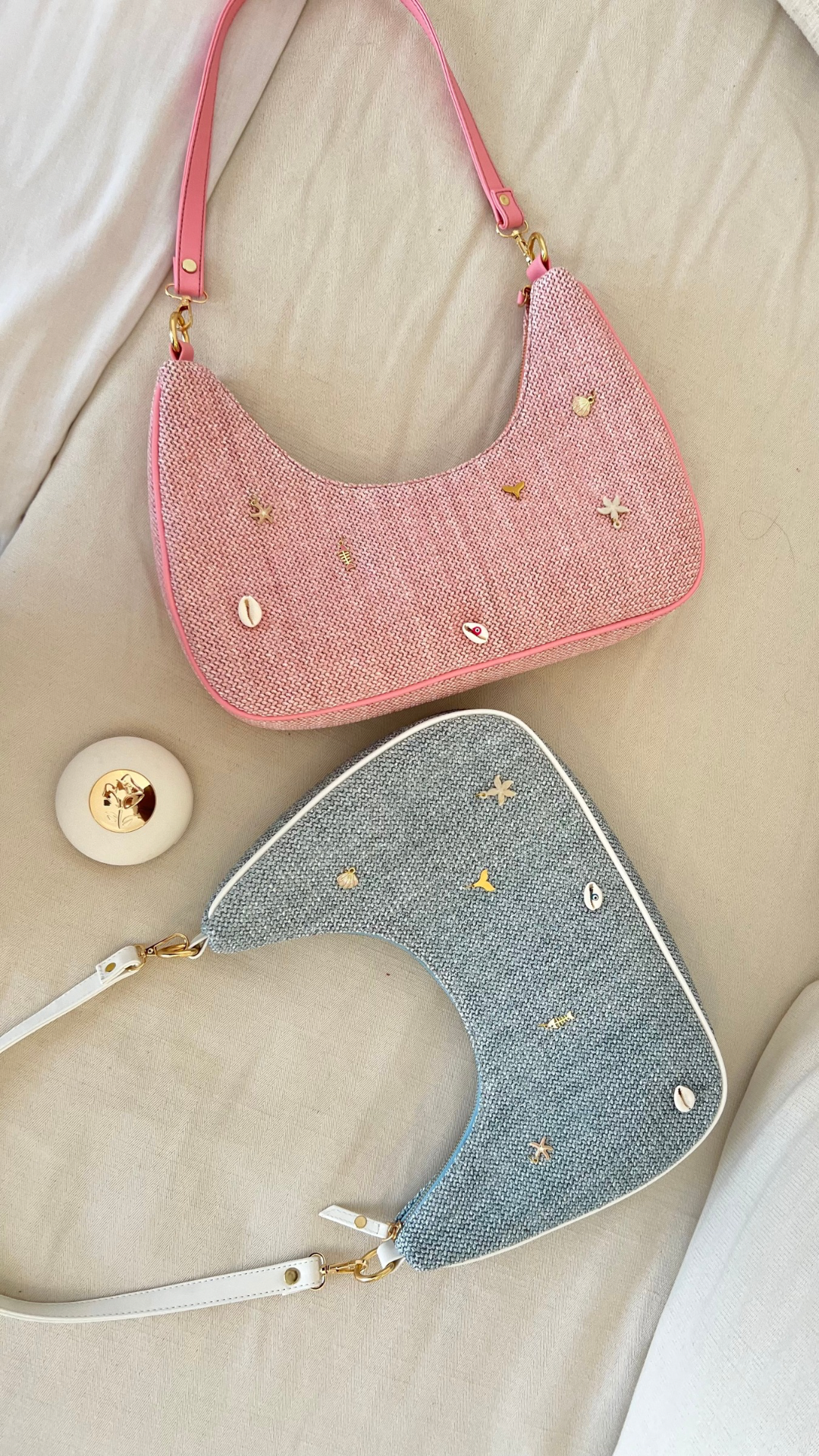 Mermaid’s Haven Bag - baby blue