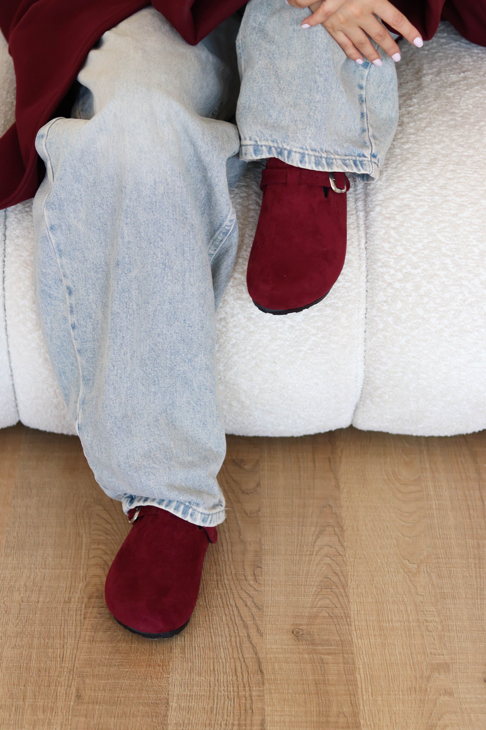 Milo Clogs - Burgundy