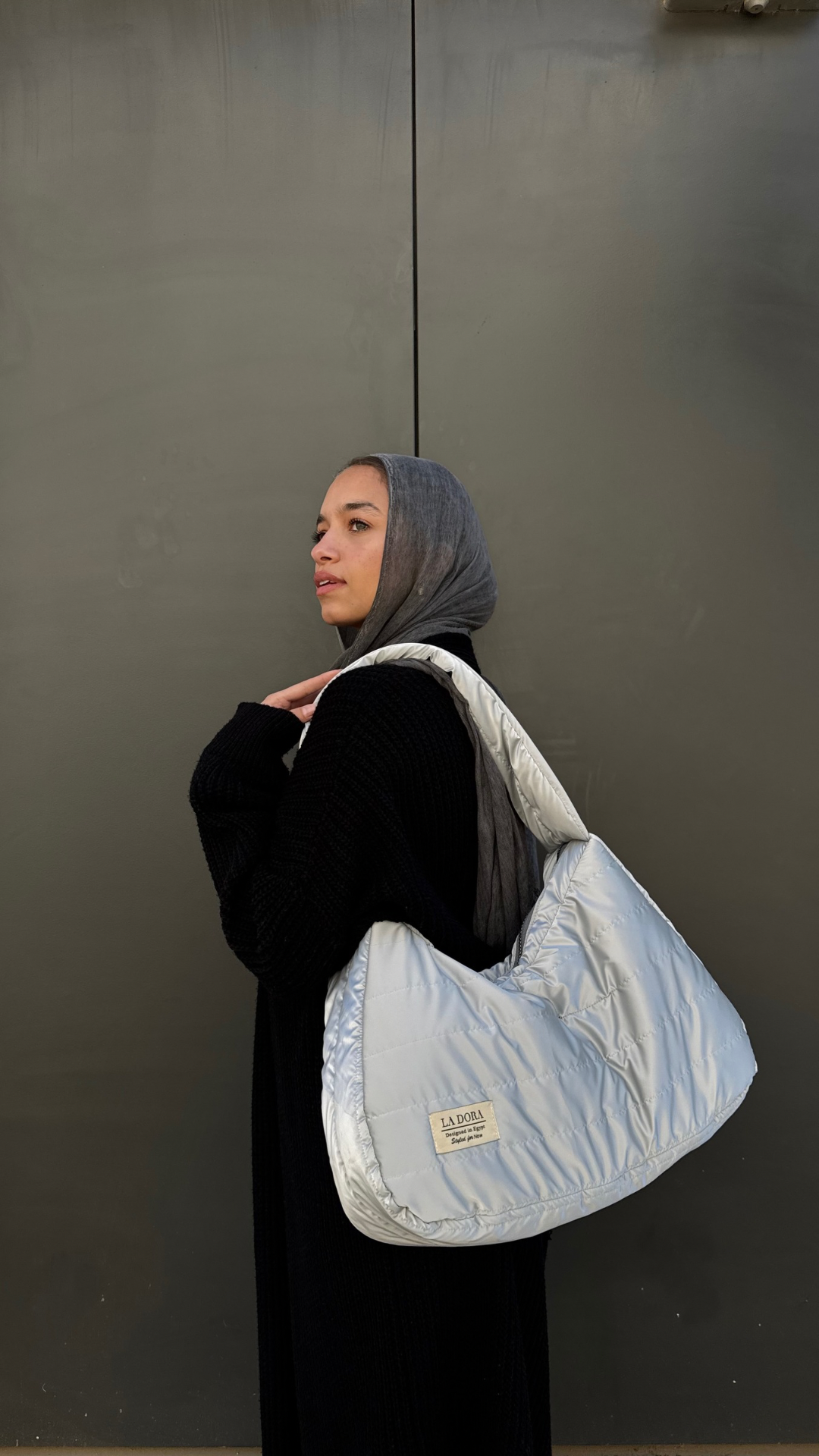 Carry on Bag - light grey