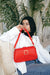 The Wanderlust bag - red