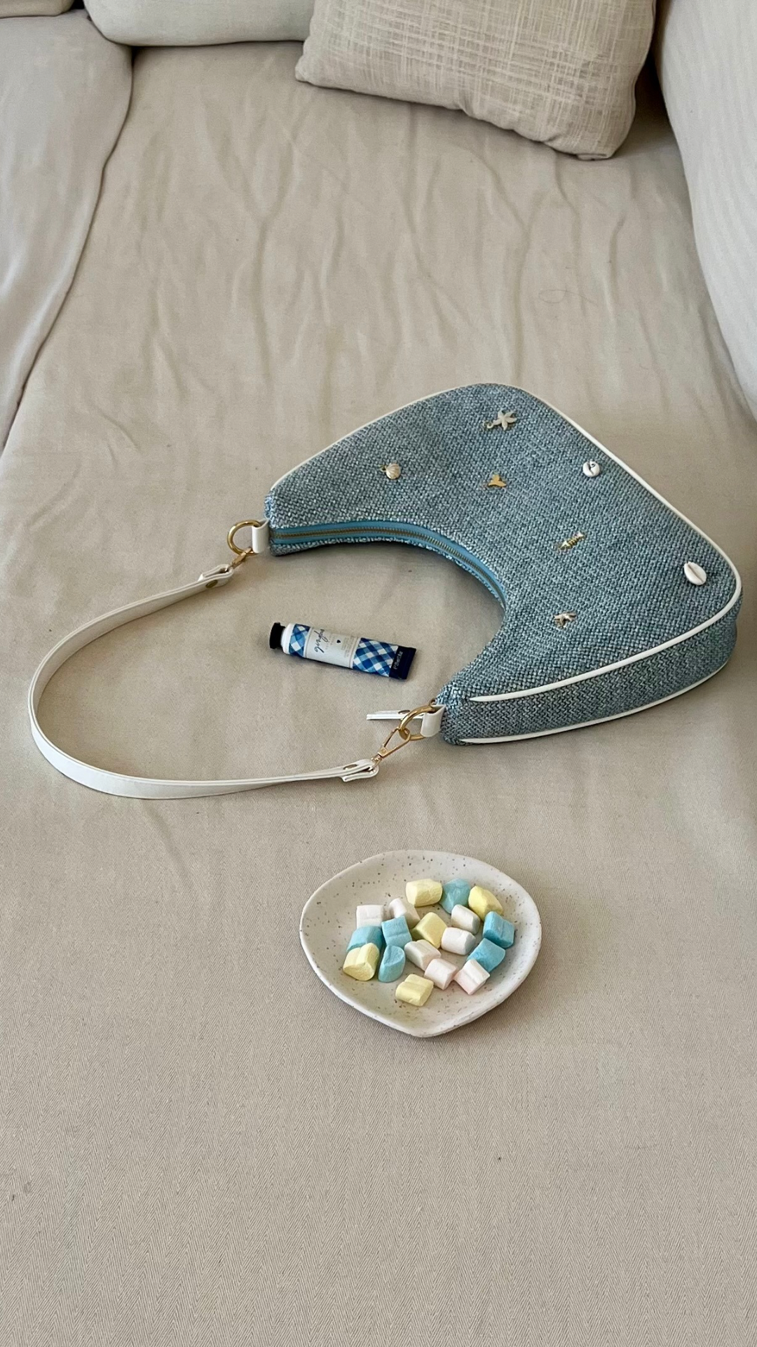 Mermaid’s Haven Bag - baby blue