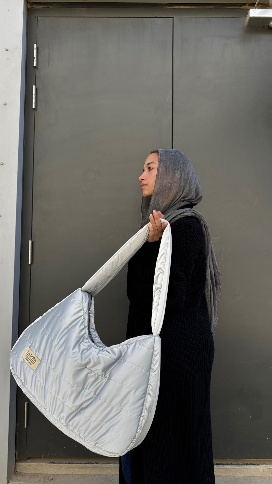 Carry on Bag - light grey