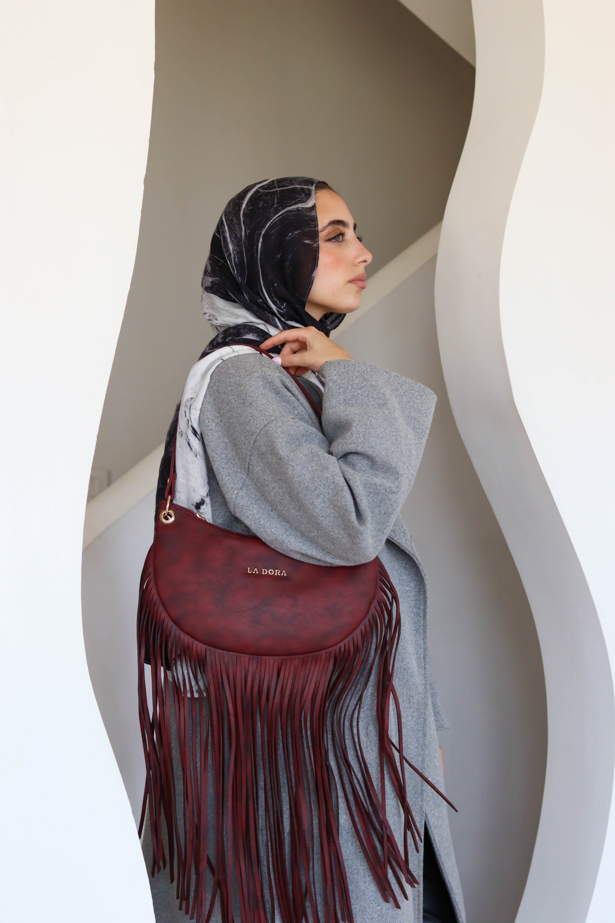 Wild Grace Bag - Burgundy