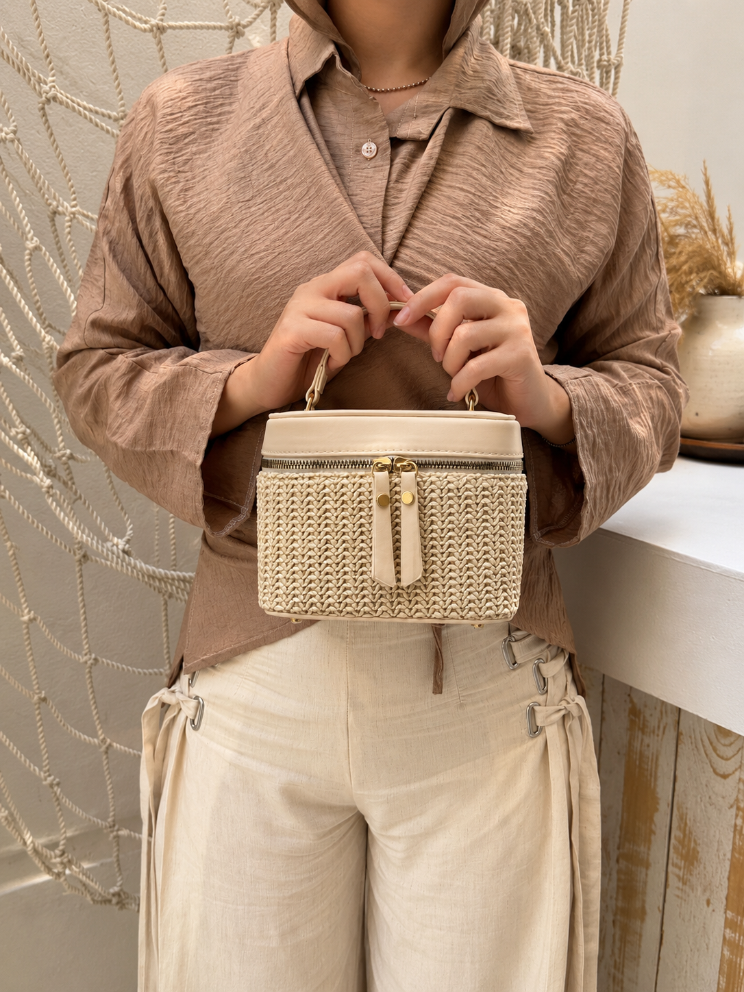 Portofino Bag - Beige