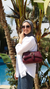 The wanderlust bag - Burgundy